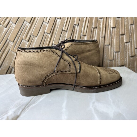 Marc Joseph New York Men Suede Leather Gold Collection Dress Ankle Boot 8.5 main image 12